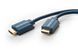 Кабель монітора-сигнальний HDMI M/M 2.0m ClickTronic (75.07.0303) v2.0 4K@60Hz D=6.0mm Casual Cu 75.07.0303 фото 1
