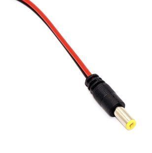 Роз'єм Jack DC-конектор Lucom (62.09.8469) /M 5.5x2.1mm L=0.25m Cu 62.09.8469 фото