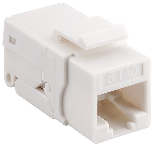 Роз'єм RJ45 UTP6-конектор Lucom (25.02.5095) Keystone ToolFree SNAP-IN 25.02.5095 фото