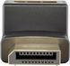Перехідник відео DisplayPort M/F (адаптер) Goobay (75.07.7130) v2.1 8K@144Hz кутовий 90&deg; вниз 75.07.7130 фото 2