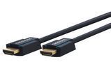 Кабель монітора-сигнальний HDMI M/M 5.0m ClickTronic (75.07.0305) v2.0 4K@60Hz D=6.0mm Casual Cu 75.07.0305 фото