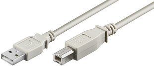 Кабель принтера USB2.0 A-B M/M 3.0m Goobay (75.03.8713) AWG28 2xShielded D=4.5mm Cu