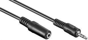 Кабель аудіо-подовжувач Jack 3.5mm 3pin M/F 10.0m Lucom (25.02.5041) Shielded D=4.0mm AUX Cu