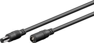 Кабель живлення-подовжувач Jack DC M/F 10.0m Goobay (75.07.1402) 5.5x2.5mm AWG20 100W 5A Cu 75.07.1402 фото