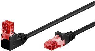 Патч-корд RJ45 UTP6 0.5m Lucom (84.00.7215) patch AWG25 1x90&deg; D=5.9mm PoE+ 84.00.7215 фото