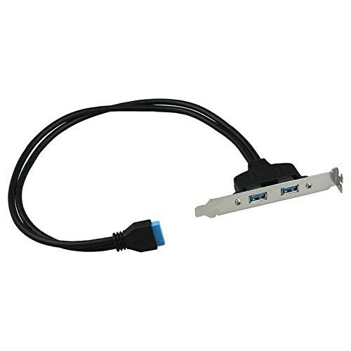 Планка корпусна USB3.0 A-Pinheader Goobay (75.09.5369) x2 0.45m планка 19pin 75.09.5369 фото