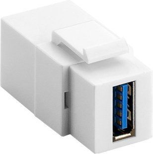 Перехідник обладнання USB3.0 A F/F (Keystone) Goobay (75.07.9927) Module 75.07.9927 фото