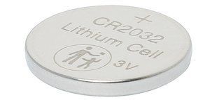 Аксесуари мобільні Батарейка Tecxus(98.01.9999) CR2032 240mAh x1шт Lithium 3V