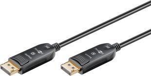 Кабель монітора-сигнальний DisplayPort M/M 20.0m Goobay (75.06.4867) v2.0 8K@60Hz Hybrid Optical AOC 75.06.4867 фото