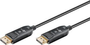 Кабель монітора-сигнальний DisplayPort M/M 20.0m Goobay (75.06.4867) v2.0 8K@60Hz Hybrid Optical AOC 75.06.4867 фото