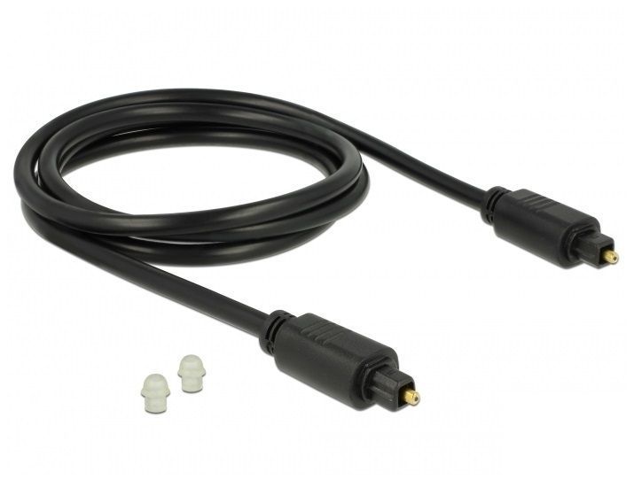 Кабель аудіо оптичний Toslink 1.0m Delock (70.08.2887) D=5.0mm Optical S/PDIF 70.08.2887 фото