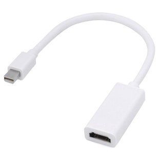 Перехідник відео DisplayPort mini-HDMI M/F (HDMIекран) Gutbay (78.01.2809) v1.1 1080p 0.20m D=5.0mm 78.01.2809 фото