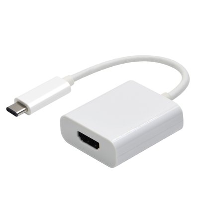 Перехідник відео USB Type-C-HDMI M/F Lucom (78.01.9000) (USB3.0) 0.1m 1080p 78.01.9000 фото