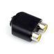 Перехідник аудіо Jack 3.5mm 3pin-RCAx2 F/F Delock (70.06.5515) адаптер Y-form