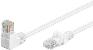 Патч-корд RJ45 UTP5e 10.0m Goobay (75.09.4167) patch AWG26 1x90&deg; D=4.9mm Gold 75.09.4167 фото