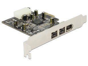 Перехідник відео PCIe-FireWire 9p Delock(70.08.9153) x2 +6Px1